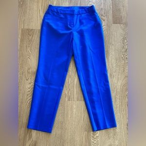 Blue suit pants; size 6